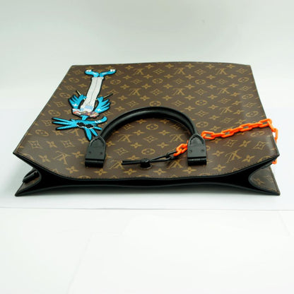 ルイヴィトン（LOUIS VUITTON）モノグラム　LVフレンズ　サックプラ　M45667　2021年春夏コレクション　ハンドバッグ　ショルダーバッグ　レディース（中古）