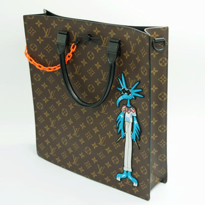 ルイヴィトン（LOUIS VUITTON）モノグラム　LVフレンズ　サックプラ　M45667　2021年春夏コレクション　ハンドバッグ　ショルダーバッグ　レディース（中古）