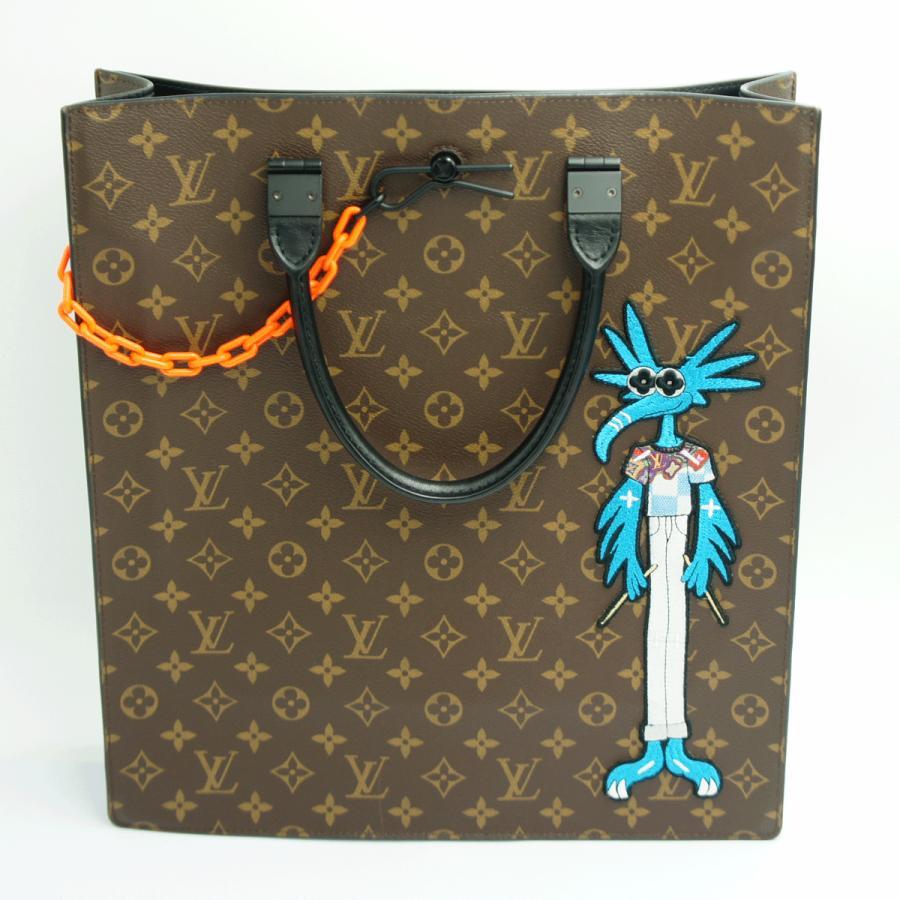 ルイヴィトン（LOUIS VUITTON）モノグラム　LVフレンズ　サックプラ　M45667　2021年春夏コレクション　ハンドバッグ　ショルダーバッグ　レディース（中古）