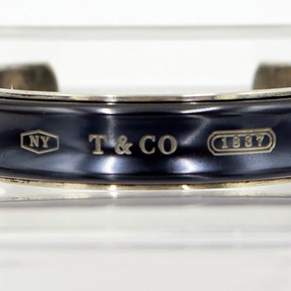 ティファニー(TIFFANY & Co) チタン 1837 カフ ナロー バングル　腕回り16cm　重さ：34.07g　ユニセックス(中古)