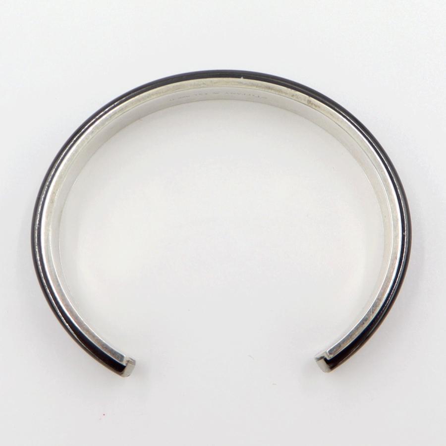 ティファニー(TIFFANY & Co) チタン 1837 カフ ナロー バングル　腕回り16cm　重さ：34.07g　ユニセックス(中古)
