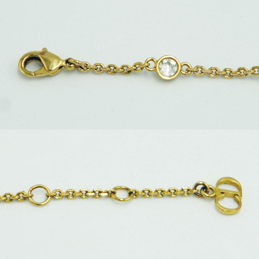 クリスチャンディオール（ChristianDior）　CLAIR D LUNE クレール ディー リュヌ ブレスレット　メタル・レジンパール・クリスタル　レディース（中古）