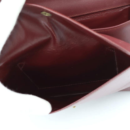カルティエ(CARTIER) マストライン　セカンドバッグ　セカンドバッグ　クラッチバッグ　レッド　メンズ　レディース(中古)