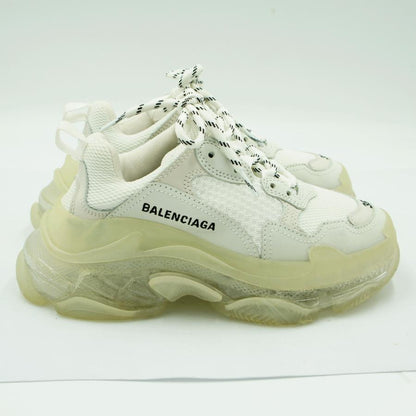 バレンシアガ(BALEMCIAGA) TRIPLE S CLEAR SOLE スニーカー　サイズ35(23cm)　限定エディション　靴　ホワイト　メンズ　レディース（中古）
