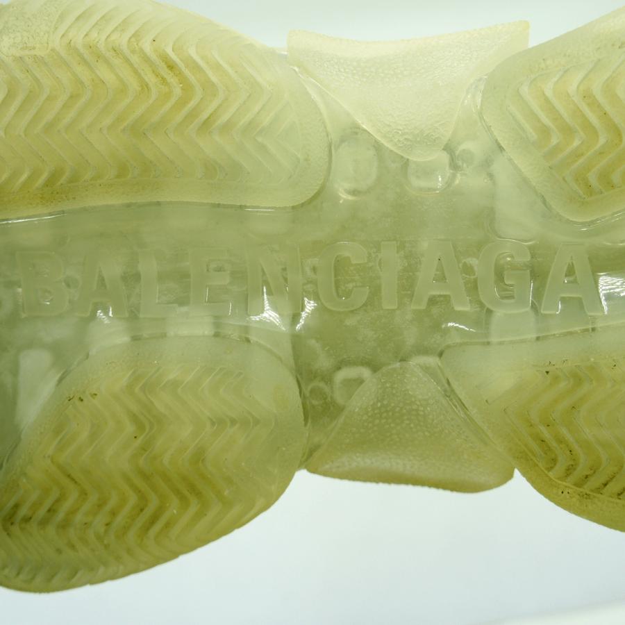 バレンシアガ(BALEMCIAGA) TRIPLE S CLEAR SOLE スニーカー　サイズ35(23cm)　限定エディション　靴　ホワイト　メンズ　レディース（中古）