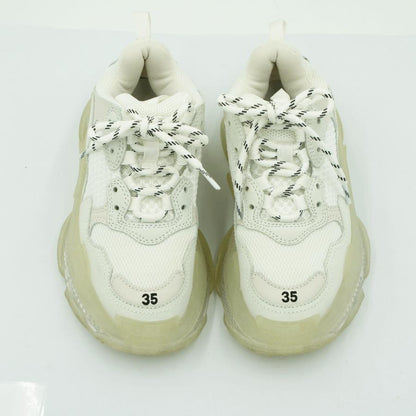 バレンシアガ(BALEMCIAGA) TRIPLE S CLEAR SOLE スニーカー　サイズ35(23cm)　限定エディション　靴　ホワイト　メンズ　レディース（中古）