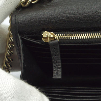 グッチ（GUCCI）インターロッキングG チェーンウォレット　615523　レディース（中古）