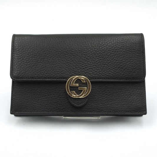 グッチ（GUCCI）インターロッキングG チェーンウォレット　615523　レディース（中古）