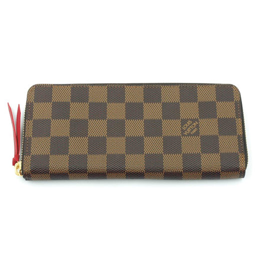 ルイヴィトン（LOUIS VUITTON）ポルトフォイユ・クレマンス　ダミエ　N60534　長財布　レディース（未使用品）