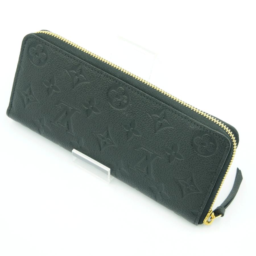 ルイヴィトン（LOUIS VUITTON）ポルトフォイユ・クレマンス　モノグラム・アンプラント　M60171　メンズ　レディース（中古）