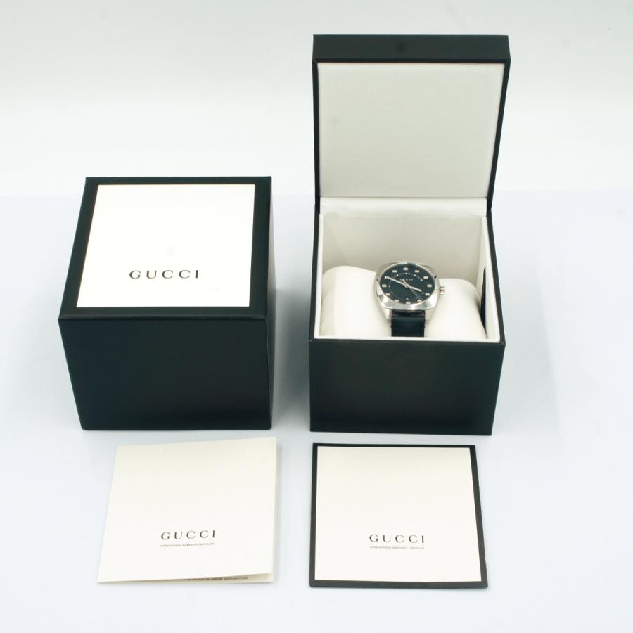 グッチ（GUCCI） GG2570　デイト 腕時計　クォーツ　YA142307　メンズ（中古）