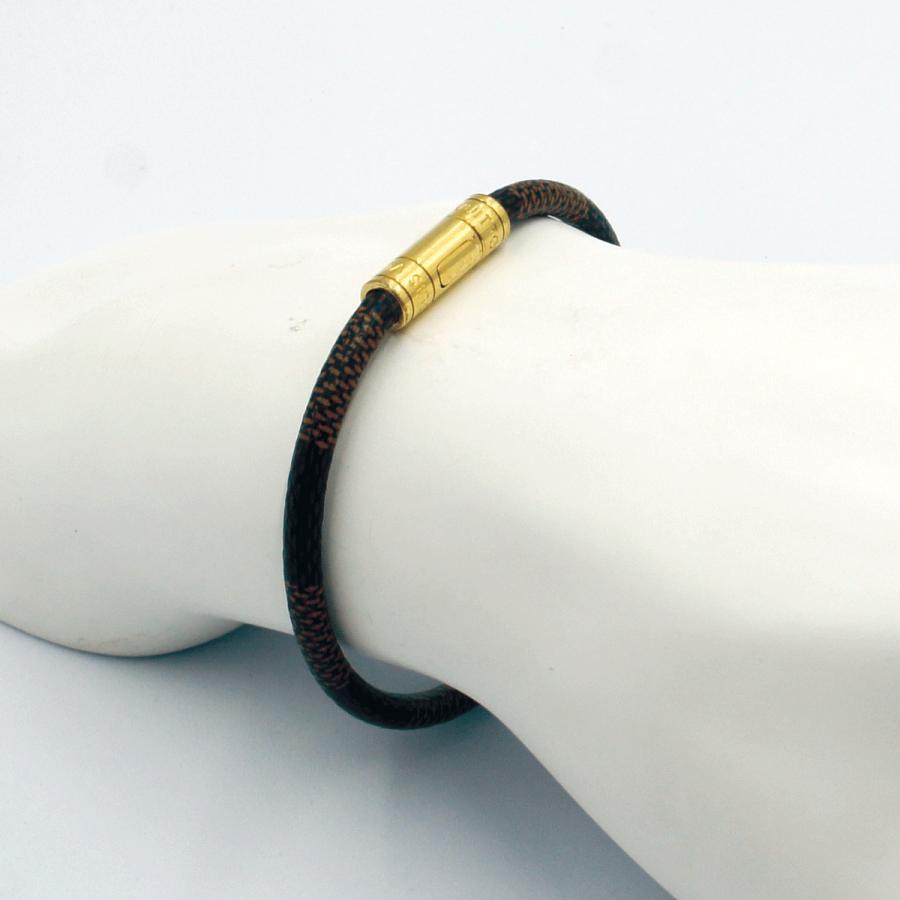 ルイヴィトン（LOUIS VUITTON）ブレスレット・キープ イット　M8137D　ブレスレット長さ21cm　レディース（中古）