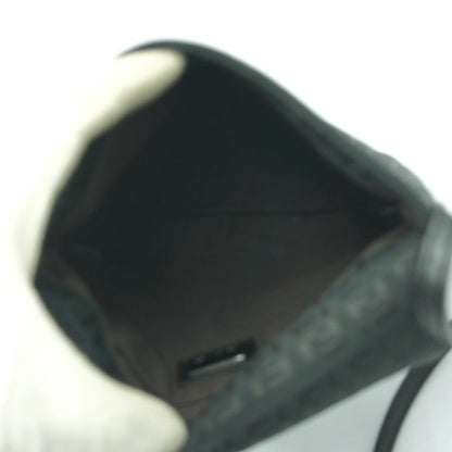 フェンディ（FENDI）ズッキーノ　カムセポシェット　ショルダーバッグ　8BT075　ポシェット　斜め掛け　ブラック　レディース（中古）