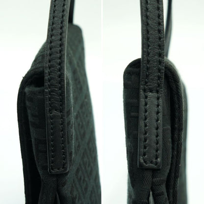 フェンディ（FENDI）ズッキーノ　カムセポシェット　ショルダーバッグ　8BT075　ポシェット　斜め掛け　ブラック　レディース（中古）