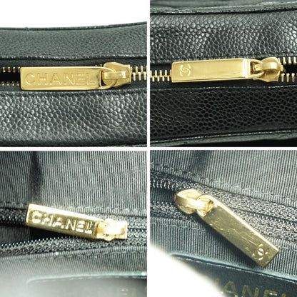 シャネル（CHANEL）キャビアスキン マトラッセ　ココマーク　ワンショルダー　A20993　ハンドバッグ　ショルダーバッグ　ブラック　レディース（中古・美品）