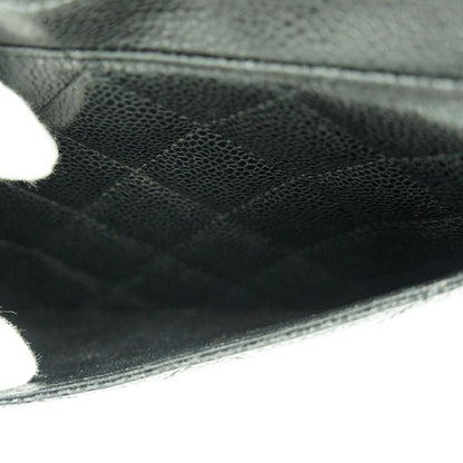 シャネル（CHANEL）キャビアスキン マトラッセ　ココマーク　ワンショルダー　A20993　ハンドバッグ　ショルダーバッグ　ブラック　レディース（中古・美品）