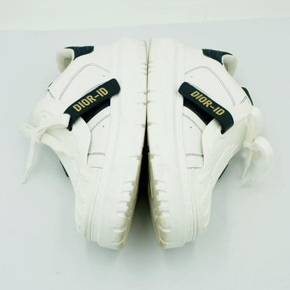 クリスチャンディオール（ChristianDior）ローカットスニーカー　サイズ36 1/2(23.5cm)　KCK278BCR　DIOR-ID　靴　ホワイト/ブラック　レディース（中古）