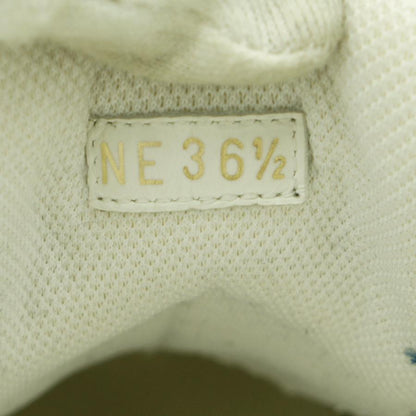 クリスチャンディオール（ChristianDior）ローカットスニーカー　サイズ36 1/2(23.5cm)　KCK278BCR　DIOR-ID　靴　ホワイト/ブラック　レディース（中古）