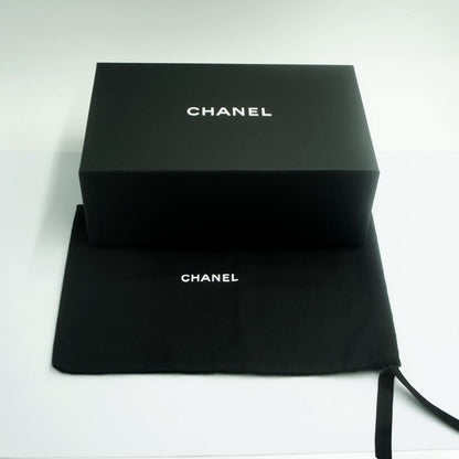 シャネル（CHANEL）トラベルコスメポーチ　A80910　2023年秋冬新作　レディース　ポーチ　ブラック　レディース　（中古・美品）