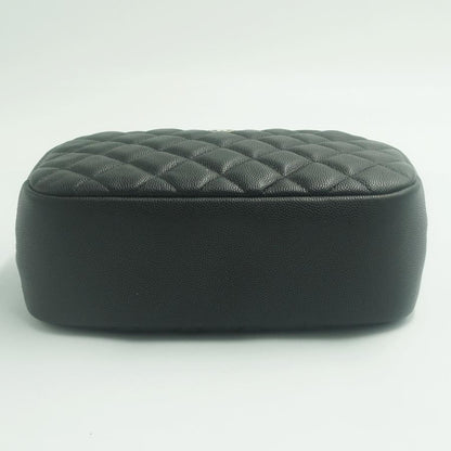 シャネル（CHANEL）トラベルコスメポーチ　A80910　2023年秋冬新作　レディース　ポーチ　ブラック　レディース　（中古・美品）