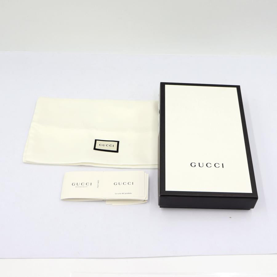 グッチ(GUCCI)GGスプリーム　キングスネークプリント　リストポーチ　597556　サイズ：W19cm×H11cm　ヘビ　小物　ポーチ　レディース(中古・未使用)