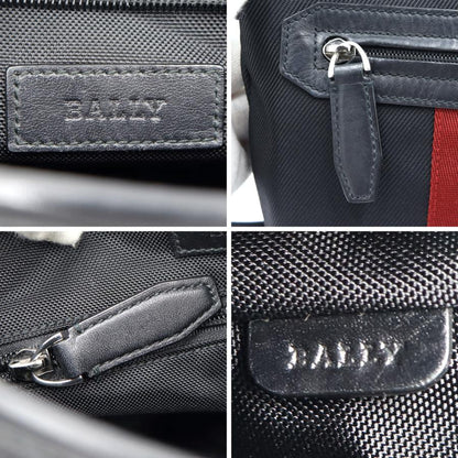 バリー(BALLY) カーリオス　ショルダーバッグ　6220467　ショルダー長さ：約78cm〜128cm　ブラック　メンズ(中古)