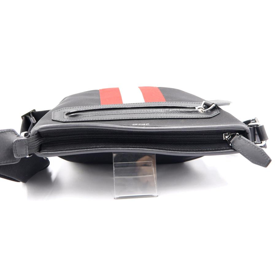 バリー(BALLY) カーリオス　ショルダーバッグ　6220467　ショルダー長さ：約78cm〜128cm　ブラック　メンズ(中古)