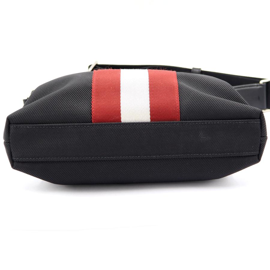 バリー(BALLY) カーリオス　ショルダーバッグ　6220467　ショルダー長さ：約78cm〜128cm　ブラック　メンズ(中古)