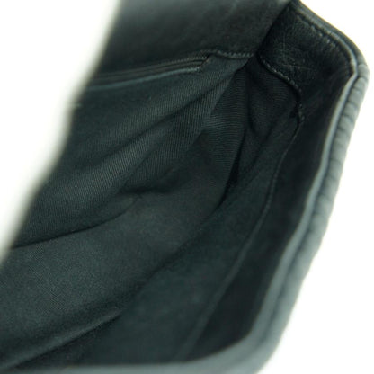 シャネル（CHANEL）シェブロン　Vステッチ　ダブルチエーンバッグ　A92088　ハンドバッグ　ショルダーバッグ　ブラック　レディース（中古）