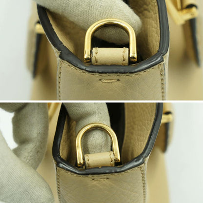 フェンディ（FENDI）FFトート スモール レザー 2WAY ハンドバッグ　8BH367　ハンドバッグ　トートバッグ　ショルダーバッグ　レディース（中古品）