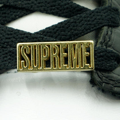 NIKE SB × Supreme　ナイキSB ダンク LOW OG QS　サイズ27cm　GOLD STARS　コラボ商品　スニーカー　靴　星　ホワイト/ブラック　メンズ（中古・未使用）