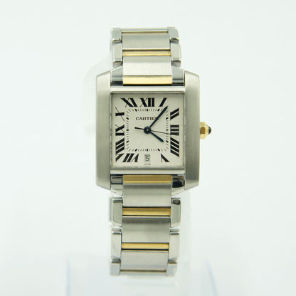 カルティエ(Cartier）タンク　フランセーズLM　W51005Q4　自動巻き　メンズ（中古）
