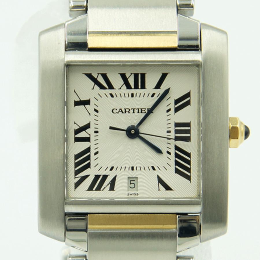 カルティエ(Cartier）タンク　フランセーズLM　W51005Q4　自動巻き　メンズ（中古）