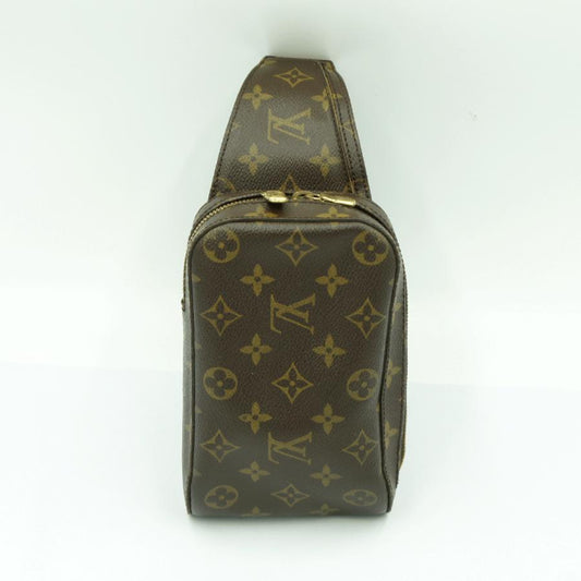 ルイヴィトン（LOUIS VUITTON）モノグラム　ジェロニモス　M50211　SPオーダー柄(通常ダミエ柄)　ボディバッグ　ウエストポーチ　レディース（中古）