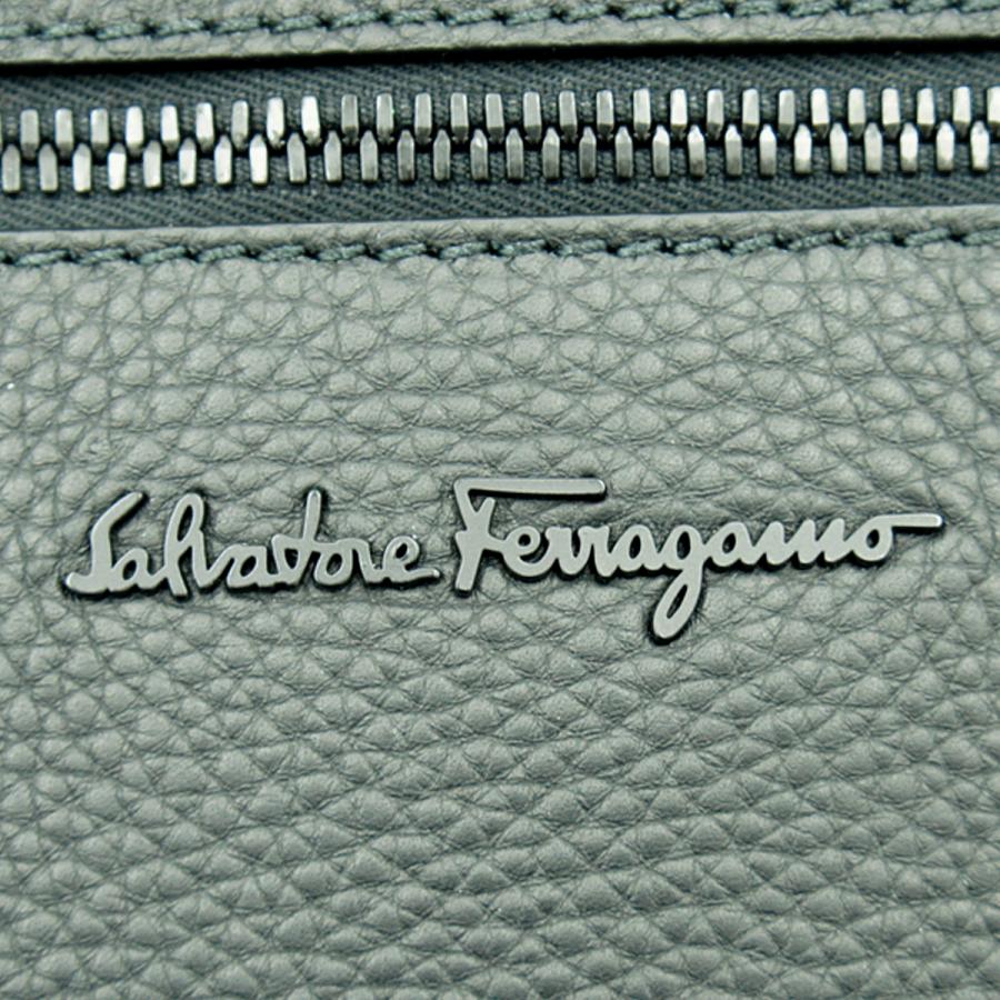 サルヴァトーレフェラガモ（Salvatore Ferragamo）ビジネスバッグ　ブリーフケース　740811　ハンドバッグ　ショルダーバッグ　ブラック　メンズ（中古）