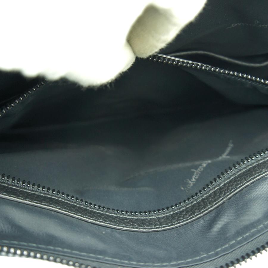 サルヴァトーレフェラガモ（Salvatore Ferragamo）ビジネスバッグ　ブリーフケース　740811　ハンドバッグ　ショルダーバッグ　ブラック　メンズ（中古）