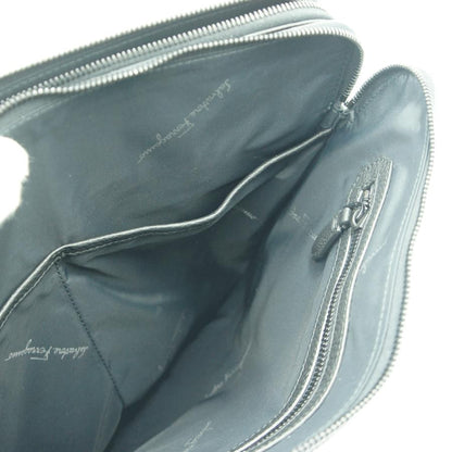 サルヴァトーレフェラガモ（Salvatore Ferragamo）ビジネスバッグ　ブリーフケース　740811　ハンドバッグ　ショルダーバッグ　ブラック　メンズ（中古）