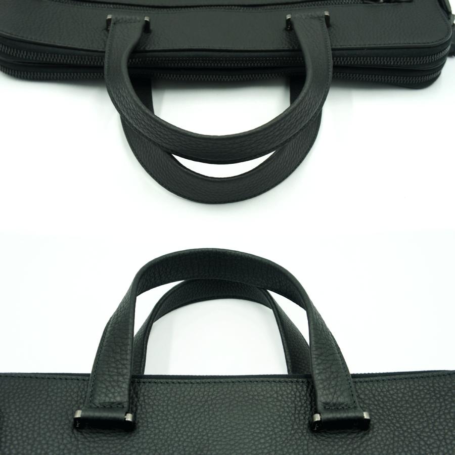 サルヴァトーレフェラガモ（Salvatore Ferragamo）ビジネスバッグ　ブリーフケース　740811　ハンドバッグ　ショルダーバッグ　ブラック　メンズ（中古）