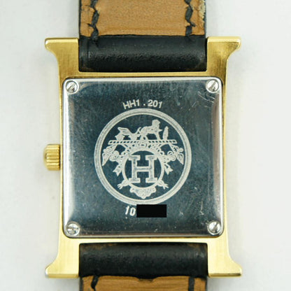 エルメス（HERMES）Hウォッチ　ミニ　HH1.201　クォーツ　レディース（中古）