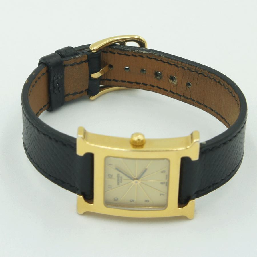エルメス（HERMES）Hウォッチ　ミニ　HH1.201　クォーツ　レディース（中古）