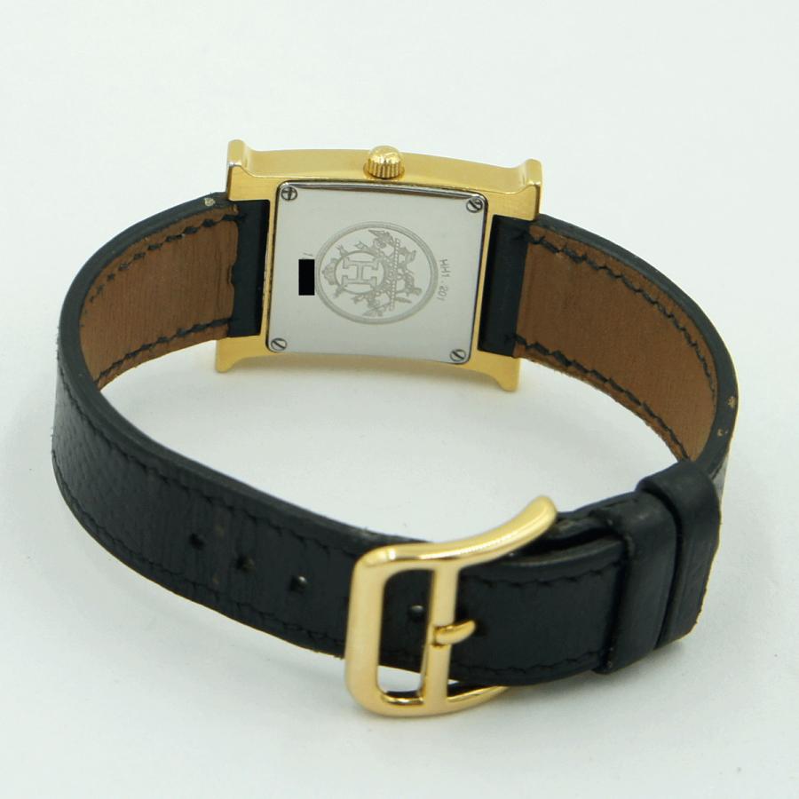 エルメス（HERMES）Hウォッチ　ミニ　HH1.201　クォーツ　レディース（中古）