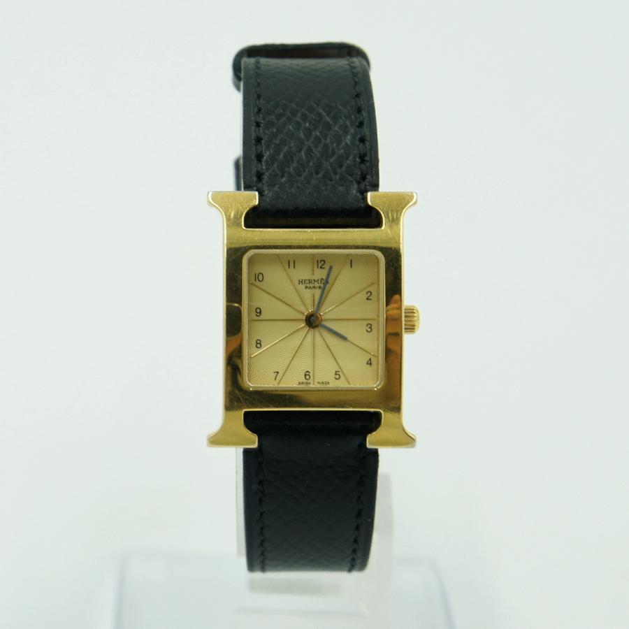 エルメス（HERMES）Hウォッチ　ミニ　HH1.201　クォーツ　レディース（中古）