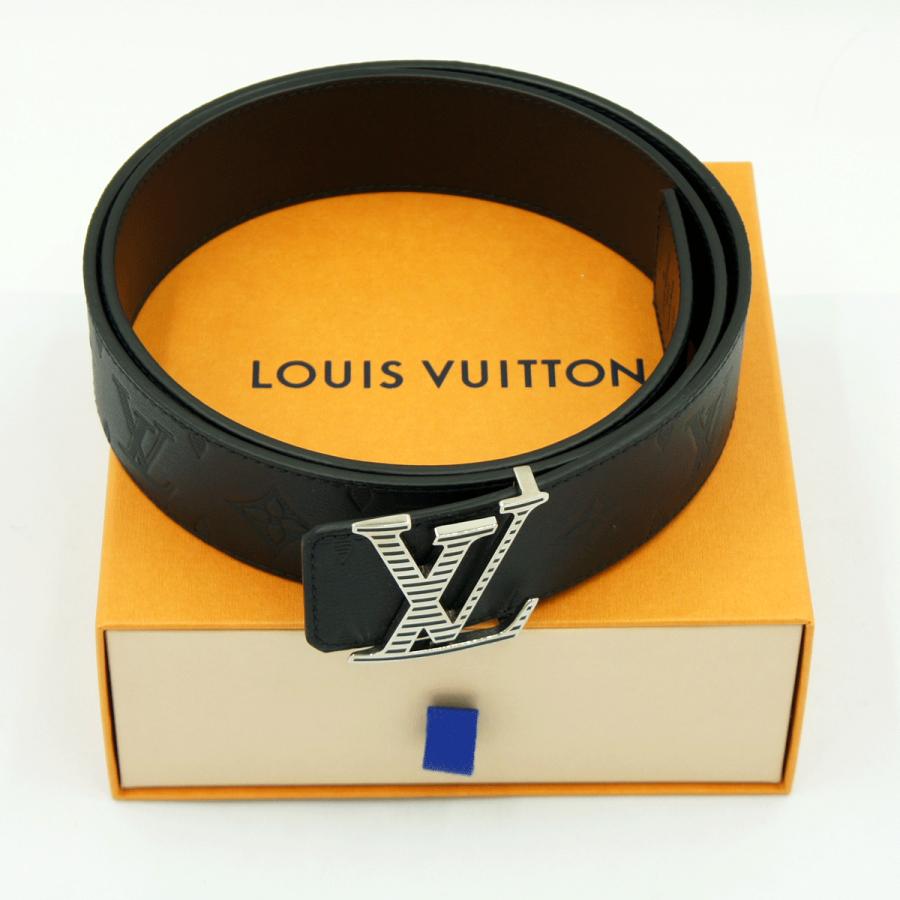 ルイヴィトン（LOUIS VUITTON）ベルト・LV　シャドウ　40MM　リバーシブル　M0717S　ベルト　メンズ　レディース(中古・未使用）