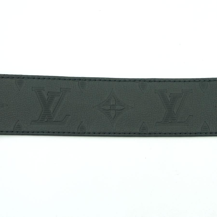 ルイヴィトン（LOUIS VUITTON）ベルト・LV　シャドウ　40MM　リバーシブル　M0717S　ベルト　メンズ　レディース(中古・未使用）