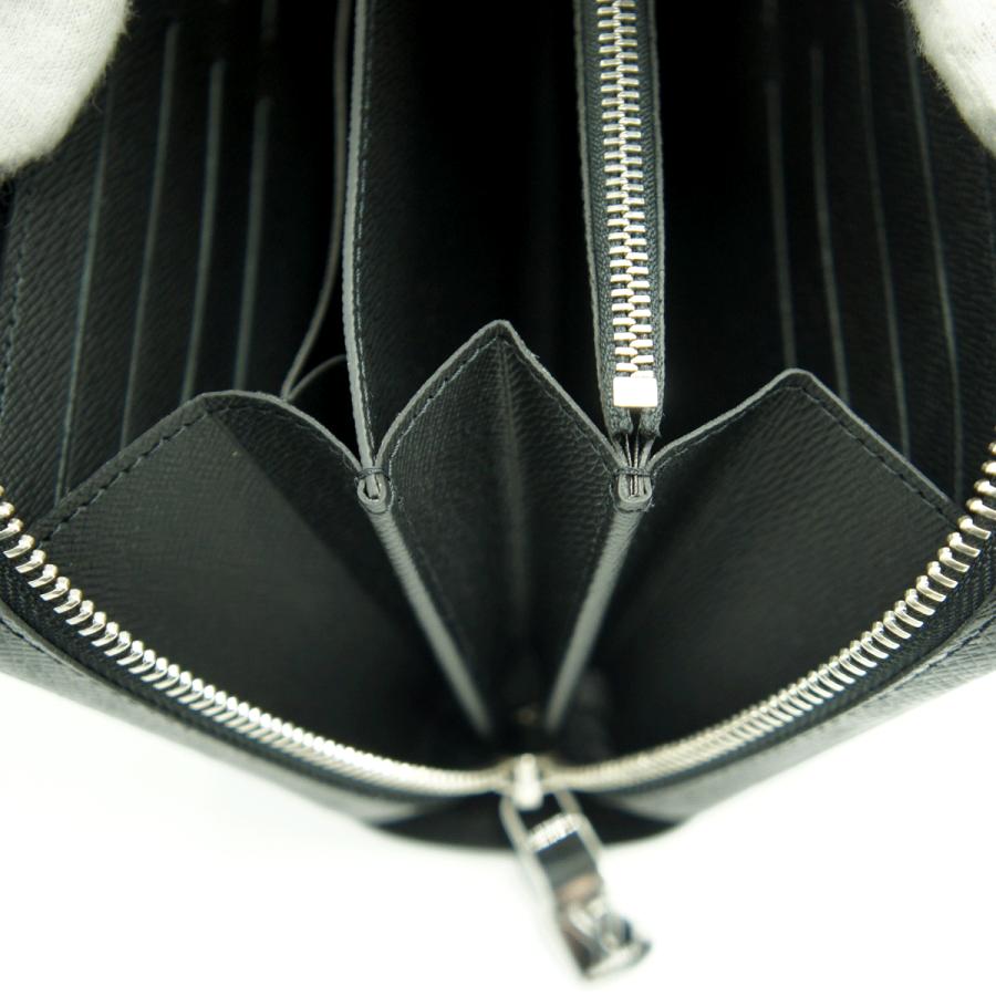 ルイヴィトン（LOUIS VUITTON）タイガ　ジッピーXL　M44276　黒・ブラック　長財布　メンズ　（中古・美品）