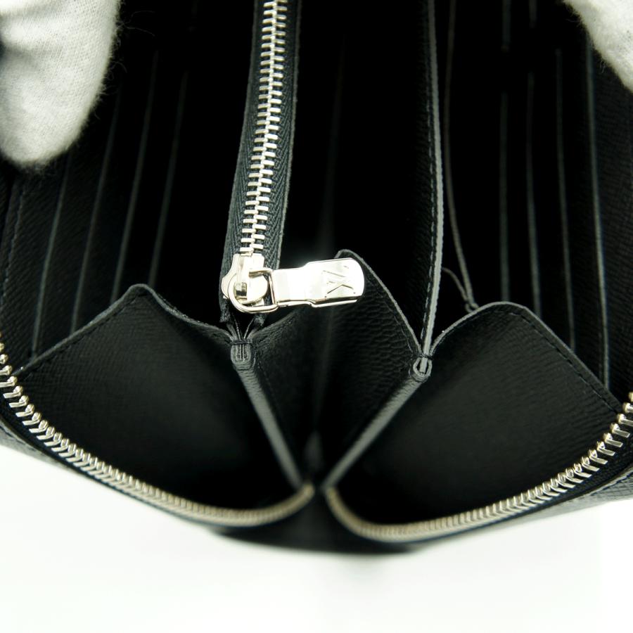 ルイヴィトン（LOUIS VUITTON）タイガ　ジッピーXL　M44276　黒・ブラック　長財布　メンズ　（中古・美品）