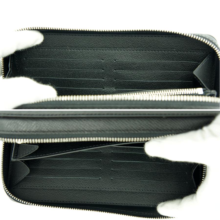 ルイヴィトン（LOUIS VUITTON）タイガ　ジッピーXL　M44276　黒・ブラック　長財布　メンズ　（中古・美品）