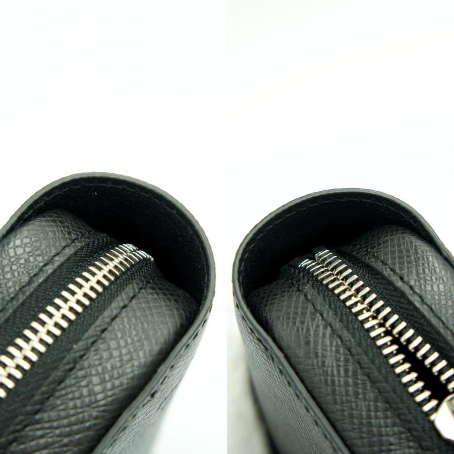 ルイヴィトン（LOUIS VUITTON）タイガ　ジッピーXL　M44276　黒・ブラック　長財布　メンズ　（中古・美品）