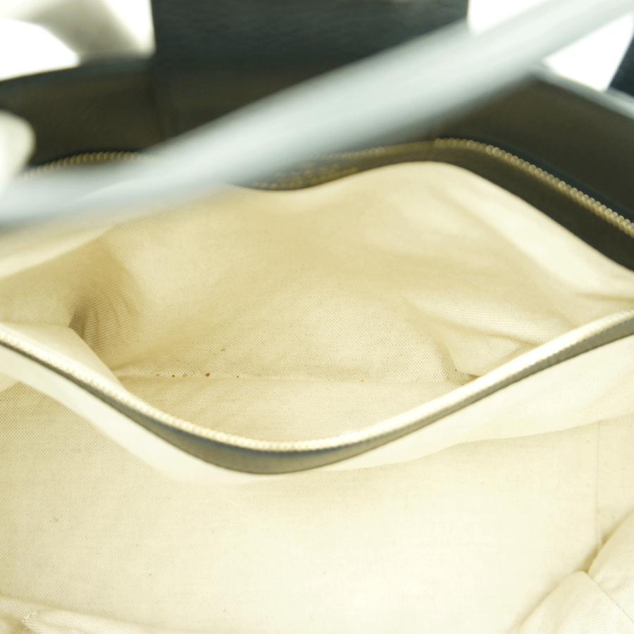 グッチ(GUCCI)スウィング　トートバッグ　354397　ショルダーバッグ　ブラック　黒　レディース(中古)