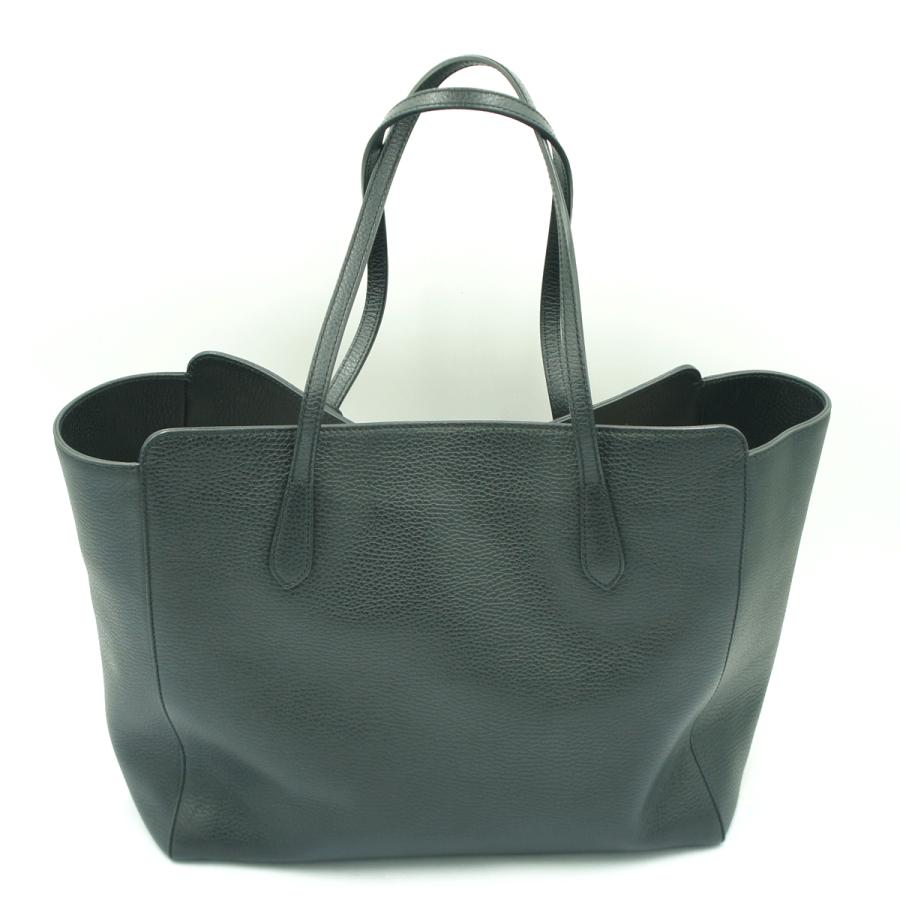 グッチ(GUCCI)スウィング　トートバッグ　354397　ショルダーバッグ　ブラック　黒　レディース(中古)